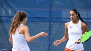 Womens Tennis New Paltz Scramble Highlights 92124 [upl. by Hedvige425]