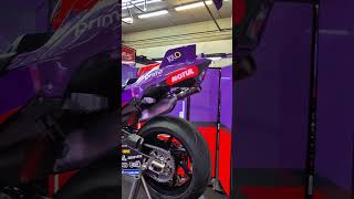 Jorge Martin Ducati box at GP Jerez 💜 [upl. by Turoff]