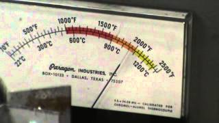 Propane vs Mapp gas test in a micro furnace [upl. by Anelrats218]