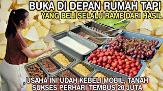 USAHA BUKA DI DEPAN RUMAH  SUKSES RAUP TEMBUS 20 JUTA SEHARI HASIL JUALAN Udah KEBELI MOBIL TANAH [upl. by Vincenta309]