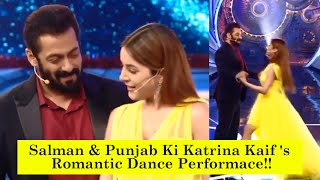 Salman Khan amp Shehnaaz Kaur Gill ROMANTIC Dance Performance in Bigg Boss 14 [upl. by Yorle]