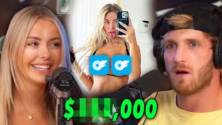 “I Made 165000 from my Boobs”  Corinna Kopf STUNS Logan Paul [upl. by Jelene]