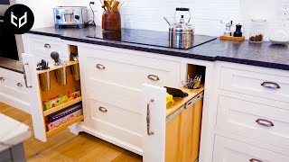 Ingenious Space Saving Kitchen Furniture  Smart Kitchen Design and Storage Ideas [upl. by Cathrine]