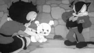 Betty Boop  Pudgy the watchman  1938 [upl. by Aicenat]