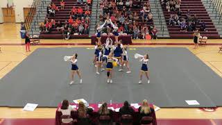 Stafford High School JV at Mountain View Cheer Competition 2019 [upl. by Marquita]