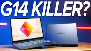 Did HP make the Perfect 14inch Gaming Laptop 2024 HP Omen Transcend 14 [upl. by Aicened]