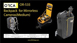 OR535 Mirrorless Backpack Medium [upl. by Sothena388]