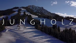 SKIPARADIES JUNGHOLZ IN 4K  Aerial View DJI Drohne Tannheimer Tal [upl. by Raual877]