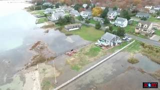 King Tide Event West Island Fairhaven at Causeway and Almond St shoreline 11 15 2016 0800HRS [upl. by Cathryn]