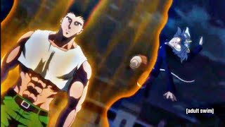 Gon VS Pitou Full Fight HD English Dub Hunter X Hunter [upl. by Essined]