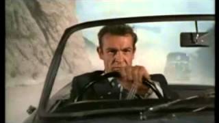 Sean Connery first movie as James Bond  Sunbeam Alpine 1962 [upl. by Ingelbert]