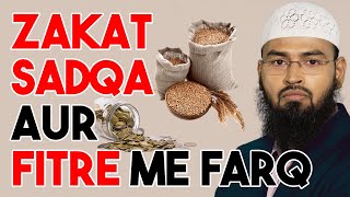 Zakat Sadqa Aur Fitre Me Kya Farq Hai By AdvFaizSyedOfficial [upl. by Yraek]