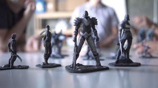 Infinity Blade 3D Printed Collectibles BehindtheScenes [upl. by Inimod]