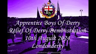 ABOD Relief Of Derry Full Parade 100824 [upl. by Clein]