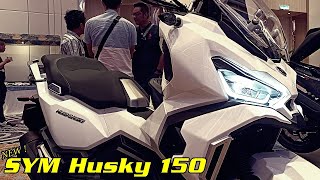 2024 SYM Husky 150 ADV Scooter  Malaysia [upl. by Ominorej985]