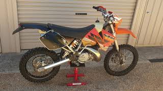 KTM 2000 380EXC Sound test and first start up [upl. by Meghann]