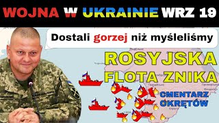 19 WRZ OPUBLIKOWANO NAGRANIE ZNISZCZONEGO ROSYJSKIEGO OKRĘTU SPRZEDANE WYWIADOWI  Wojna w Ukrainie [upl. by Rett]