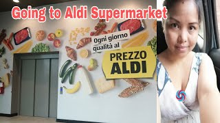 GOING TO ALDI SUPERMARKET BIELLA ITALY🇮🇹 [upl. by Nohsreg]