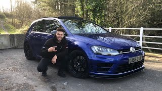 CRAZY 412BHP GOLF R APR STAGE 2 OFFICIALLY GASSED COLAB [upl. by Eiroc]