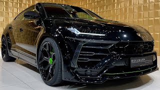 Lamborghini Urus customized by Novitec  exhaust Sound walkaround  4K Video [upl. by Atteuqahs492]