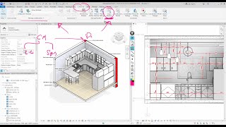 Revit architecture ✅ ريفيت امثلة مقابلات عمل [upl. by Nerrawed337]