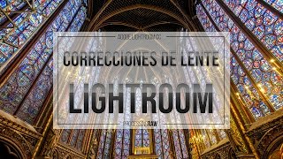 Correcciones de lente en Adobe Lightroom [upl. by Ellswerth23]