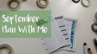 September PWM  Filofax BuJo with Peanuts Planner Co Inserts [upl. by Filomena]