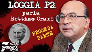 Craxi «Gelli sosteneva di controllare il 50 della stampa» [upl. by Chard733]