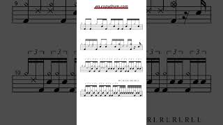 Dennis ChambersCissy StrutLetterman DRUM SOLO  Drum Sheet Music 🥁🎵 [upl. by Ashlin16]