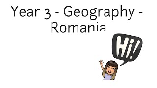 Year 3  Week 3  Geography [upl. by Harlin]