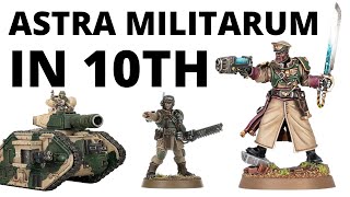 Astra Militarum in Warhammer 40K 10th Edition  Full Index Rules and Datasheets for Imperial Guard [upl. by Anoi]