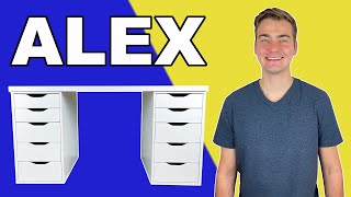 ALEXLAGKAPTEN Desk IKEA Tutorial [upl. by Cud]