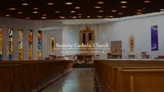 Nativity Livestream Saturday 5pm Mass  March 4 2023 [upl. by Columbus174]