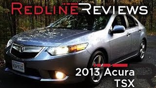 2013 Acura TSX Review Walkaround Exhaust amp Test Drive [upl. by Atinihs]