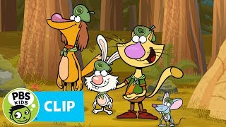 NATURE CAT  Little Paulie Bunyan Jr  PBS KIDS [upl. by Kimura484]