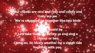 The Ronettes  Sleigh Ride Lyrics [upl. by Aicela]