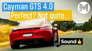 Porsche Cayman GTS 40 review why its NOT perfect  MOTOR [upl. by Selma]