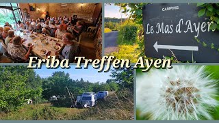 68 Eriba treffen  Camping Le Mas dAyen amp Bruiloft [upl. by Armalla]