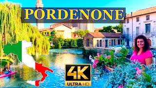 Pordenone Walking Tour Italy 🇮🇹 FriuliVenezia Giulia March 2024 4K [upl. by Mya971]