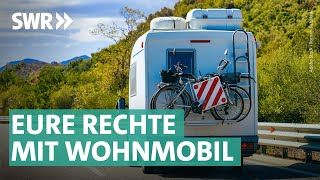 Camping mit dem Wohnmobil – diese Regeln solltet ihr kennen  Marktcheck SWR [upl. by Cinda705]