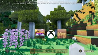 Sortex Fanver  Deferred Rendering  Minecraft Preview 121 Xbox Series S [upl. by Clerc492]