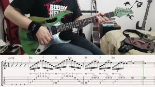 Sweep picking exercise in EPhrygian mode [upl. by Frohman752]