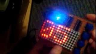 Arduino Tetris v2 with score display [upl. by Arber]