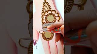 Beautiful simple mehndi trick 2024  shorts youtubeshorts mehndidesign viral trending [upl. by Bridgette]