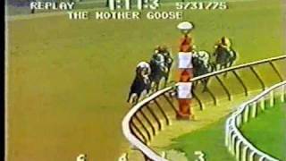 Ruffian  1975 Mother Goose Stakes [upl. by Ahsatal976]