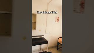 Hostel Room Transition 🥰 iitropar iit hostel shortvideo study iitjee jeemains roomdecor [upl. by Joy]