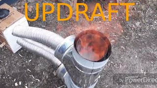 Updraft Countercurrent Woodchip Gasifier Model [upl. by Enilhtak]