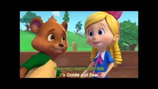 Goldie amp Bear Theme Song Karaoke Multiplex Video [upl. by Patnode]