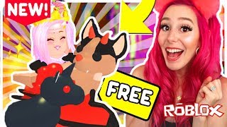 How To Get A FREE Legendary BAT DRAGON  EVIL UNICORN In Adopt Me Roblox Adopt Me NEW Halloween Up [upl. by Ymerrej]