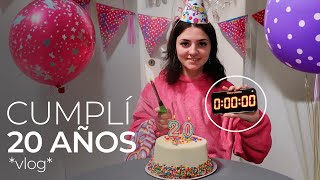 VLOG DE CUMPLEAÑOS 20 años [upl. by Sonnie]